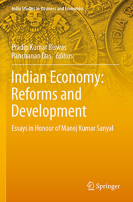 Couverture cartonnée Indian Economy: Reforms and Development de 