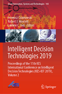 Livre Relié Intelligent Decision Technologies 2019 de 