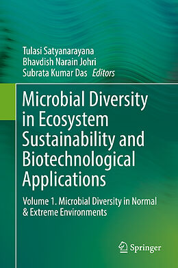 Livre Relié Microbial Diversity in Ecosystem Sustainability and Biotechnological Applications de 