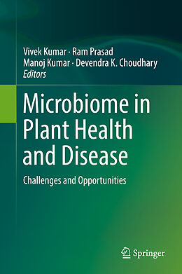 Livre Relié Microbiome in Plant Health and Disease de 