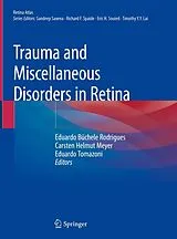 Fester Einband Trauma and Miscellaneous Disorders in Retina von