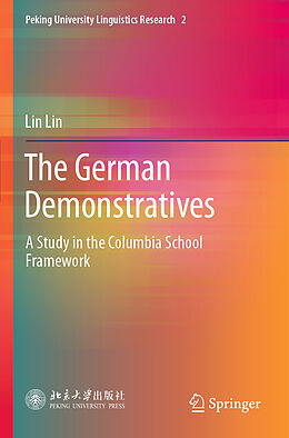 Couverture cartonnée The German Demonstratives de Lin Lin