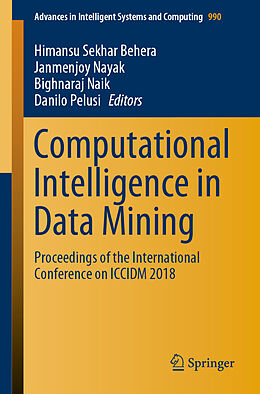 Couverture cartonnée Computational Intelligence in Data Mining de 