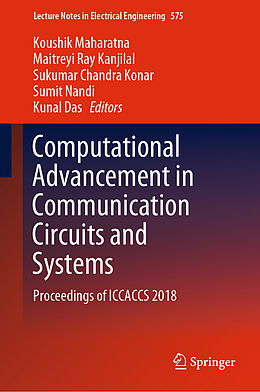 Fester Einband Computational Advancement in Communication Circuits and Systems von 