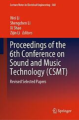 eBook (pdf) Proceedings of the 6th Conference on Sound and Music Technology (CSMT) de 