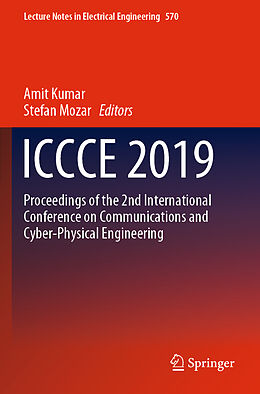 Kartonierter Einband ICCCE 2019 von 