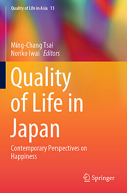 Couverture cartonnée Quality of Life in Japan de 