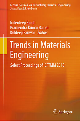 Fester Einband Trends in Materials Engineering von 