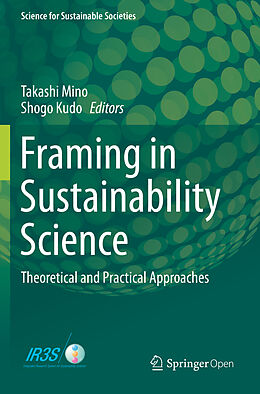 Couverture cartonnée Framing in Sustainability Science de 