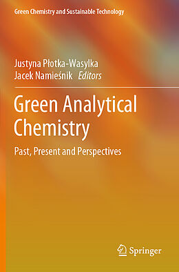 Couverture cartonnée Green Analytical Chemistry de 