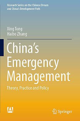 Couverture cartonnée China s Emergency Management de Haibo Zhang, Xing Tong