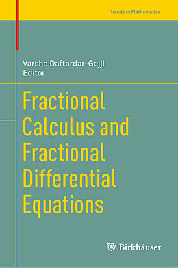 Livre Relié Fractional Calculus and Fractional Differential Equations de 