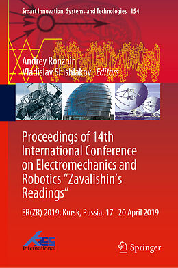 Livre Relié Proceedings of 14th International Conference on Electromechanics and Robotics  Zavalishin's Readings  de 