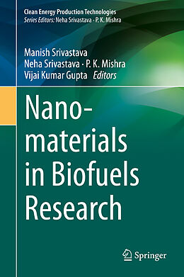 Livre Relié Nanomaterials in Biofuels Research de 