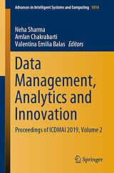 eBook (pdf) Data Management, Analytics and Innovation de 