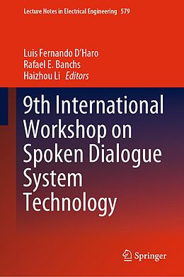 E-Book (pdf) 9th International Workshop on Spoken Dialogue System Technology von 