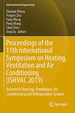 Couverture cartonnée Proceedings of the 11th International Symposium on Heating, Ventilation and Air Conditioning (ISHVAC 2019) de 