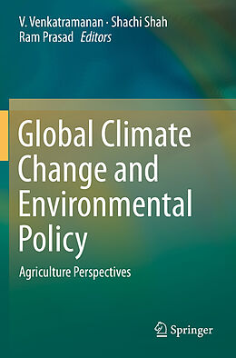 Couverture cartonnée Global Climate Change and Environmental Policy de 