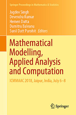 Fester Einband Mathematical Modelling, Applied Analysis and Computation von 