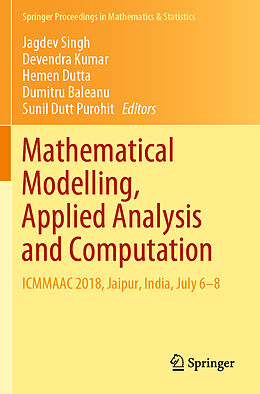 Kartonierter Einband Mathematical Modelling, Applied Analysis and Computation von 