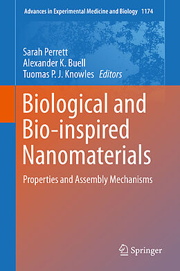 Fester Einband Biological and Bio-inspired Nanomaterials von 