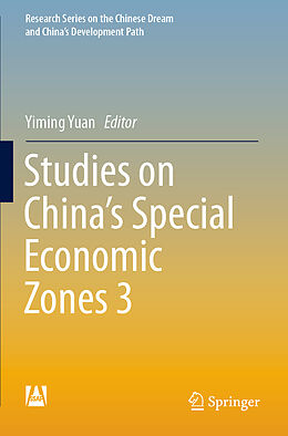 Couverture cartonnée Studies on China's Special Economic Zones 3 de 