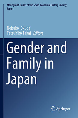 Couverture cartonnée Gender and Family in Japan de 