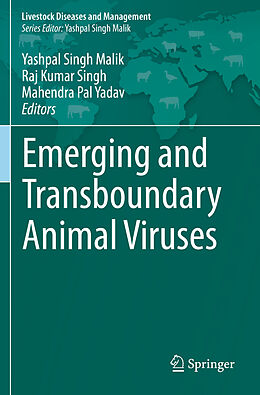 Couverture cartonnée Emerging and Transboundary Animal Viruses de 