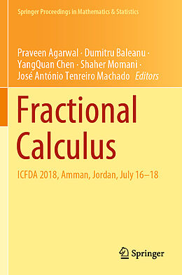 Couverture cartonnée Fractional Calculus de 