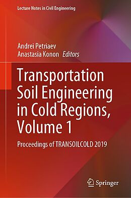 eBook (pdf) Transportation Soil Engineering in Cold Regions, Volume 1 de 