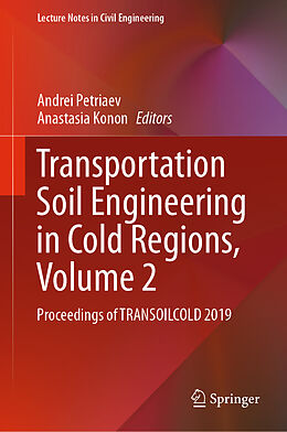 Livre Relié Transportation Soil Engineering in Cold Regions, Volume 2 de 