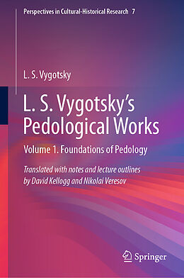 Fester Einband L. S. Vygotsky's Pedological Works von L. S. Vygotsky