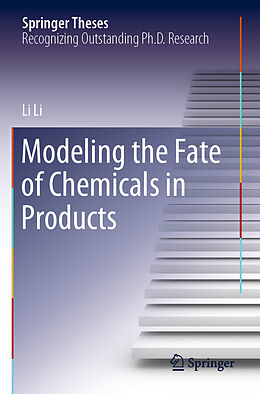 Couverture cartonnée Modeling the Fate of Chemicals in Products de Li Li