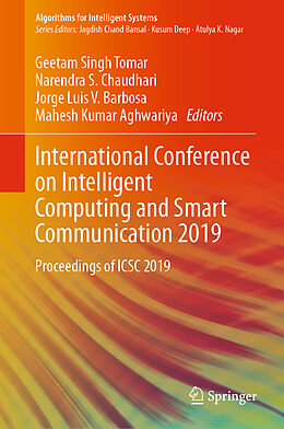 Livre Relié International Conference on Intelligent Computing and Smart Communication 2019 de 