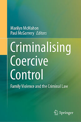 Livre Relié Criminalising Coercive Control de 