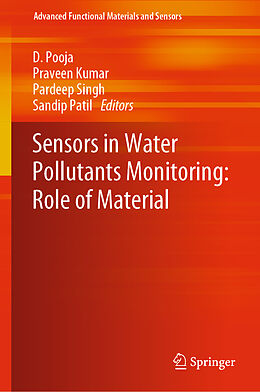 Livre Relié Sensors in Water Pollutants Monitoring: Role of Material de 