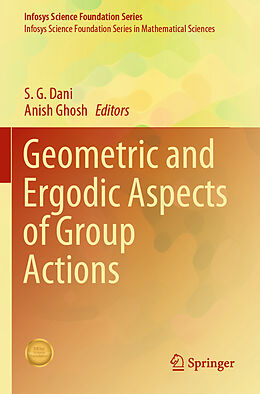 Couverture cartonnée Geometric and Ergodic Aspects of Group Actions de 