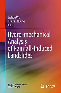 Fester Einband Hydro-mechanical Analysis of Rainfall-Induced Landslides von Lizhou Wu, Xu Li, Runqiu Huang