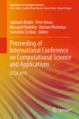 Livre Relié Proceeding of International Conference on Computational Science and Applications de 