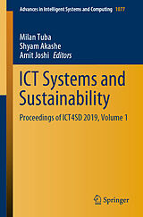 Couverture cartonnée ICT Systems and Sustainability de 