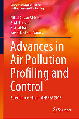 Livre Relié Advances in Air Pollution Profiling and Control de 