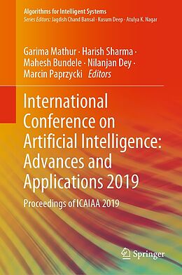 eBook (pdf) International Conference on Artificial Intelligence: Advances and Applications 2019 de 