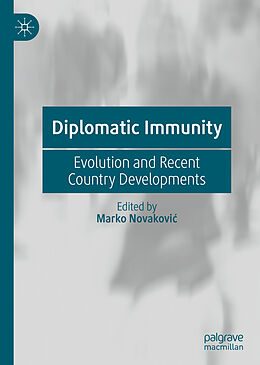 Livre Relié Diplomatic Immunity de 