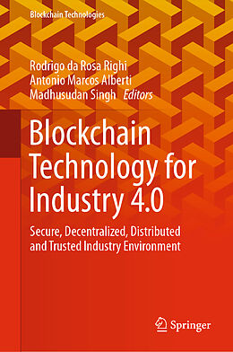 Livre Relié Blockchain Technology for Industry 4.0 de 