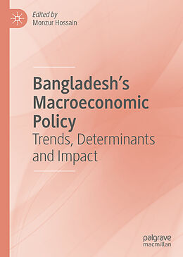 Livre Relié Bangladesh's Macroeconomic Policy de 