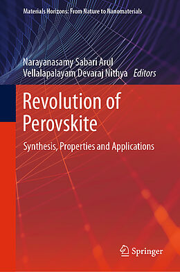 Livre Relié Revolution of Perovskite de 