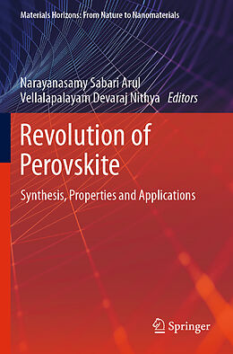 Couverture cartonnée Revolution of Perovskite de 