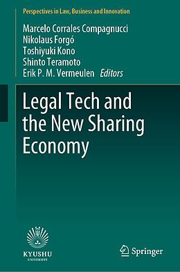 Livre Relié Legal Tech and the New Sharing Economy de 