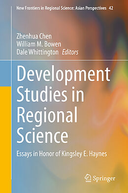 Livre Relié Development Studies in Regional Science de 