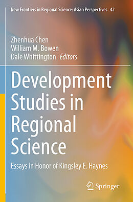 Couverture cartonnée Development Studies in Regional Science de 